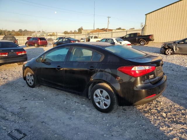 KNAFK4A67G5615122 - 2016 KIA FORTE LX BLACK photo 2