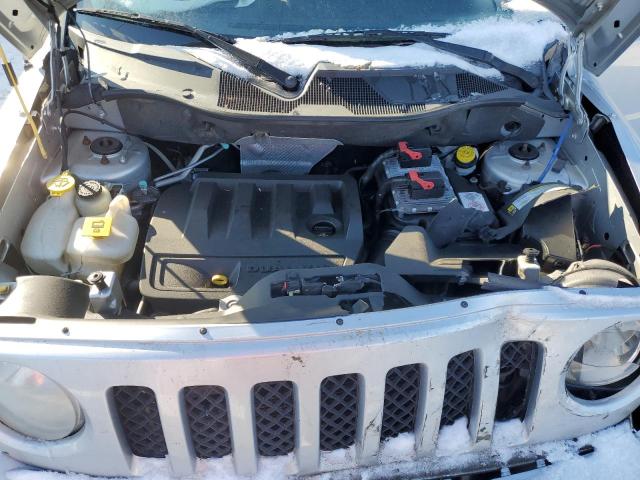 1C4NJPFB6DD137673 - 2013 JEEP PATRIOT LATITUDE SILVER photo 12