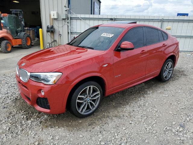 5UXXW5C55G0N92652 - 2016 BMW X4 XDRIVE35I RED photo 1