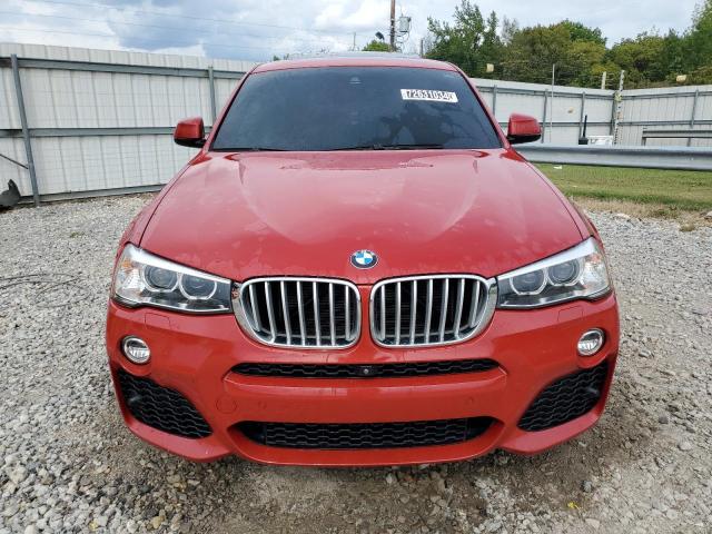 5UXXW5C55G0N92652 - 2016 BMW X4 XDRIVE35I RED photo 5