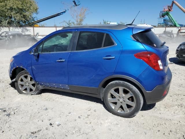 KL4CJHSB9EB647073 - 2014 BUICK ENCORE PREMIUM BLUE photo 2