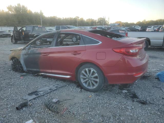 5NPE34AF7HH540273 - 2017 HYUNDAI SONATA SPORT RED photo 2