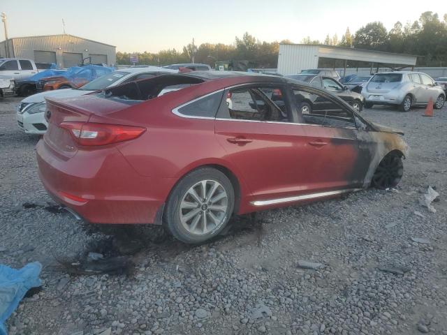 5NPE34AF7HH540273 - 2017 HYUNDAI SONATA SPORT RED photo 3