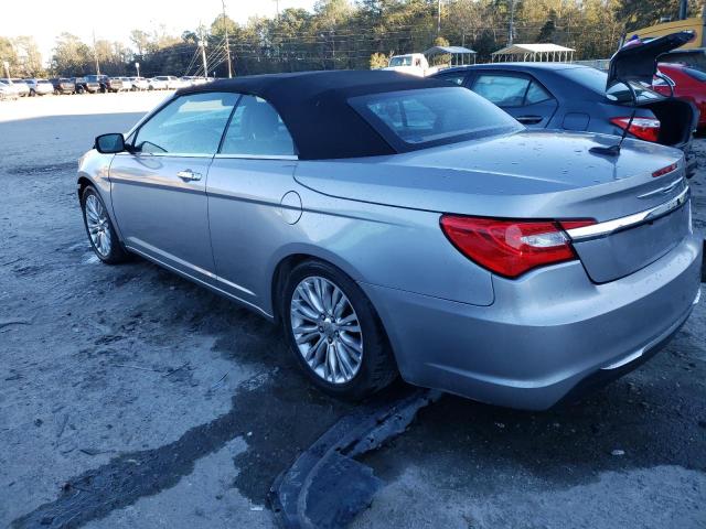 1C3BCBFG7DN706430 - 2013 CHRYSLER 200 LIMITED SILVER photo 2