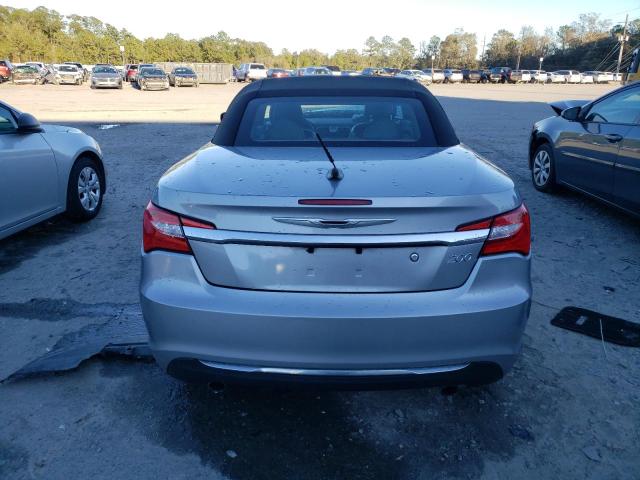 1C3BCBFG7DN706430 - 2013 CHRYSLER 200 LIMITED SILVER photo 6