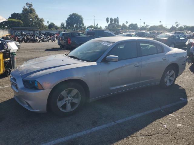 2C3CDXBG4EH326332 - 2014 DODGE CHARGER SE SILVER photo 1