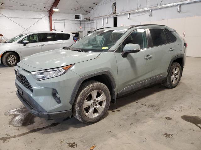 2T3P1RFV8KC004252 - 2019 TOYOTA RAV4 XLE GREEN photo 1