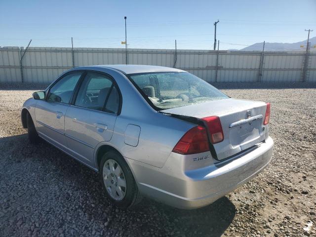 1HGES25701L024687 - 2001 HONDA CIVIC EX SILVER photo 2