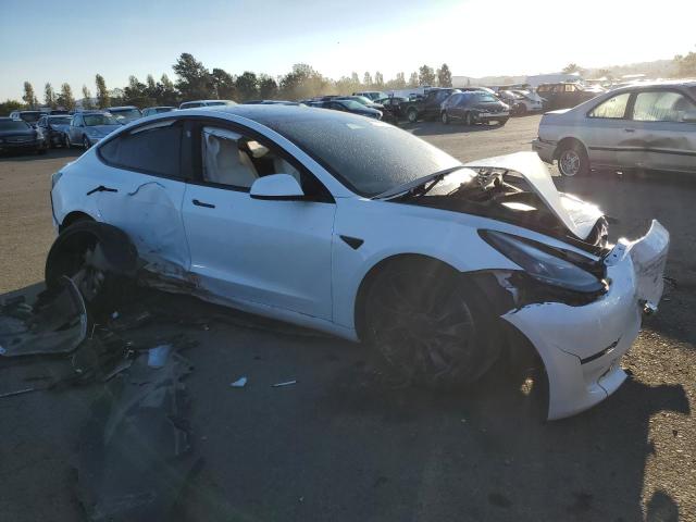 5YJ3E1EC7PF488513 - 2023 TESLA MODEL 3 WHITE photo 4