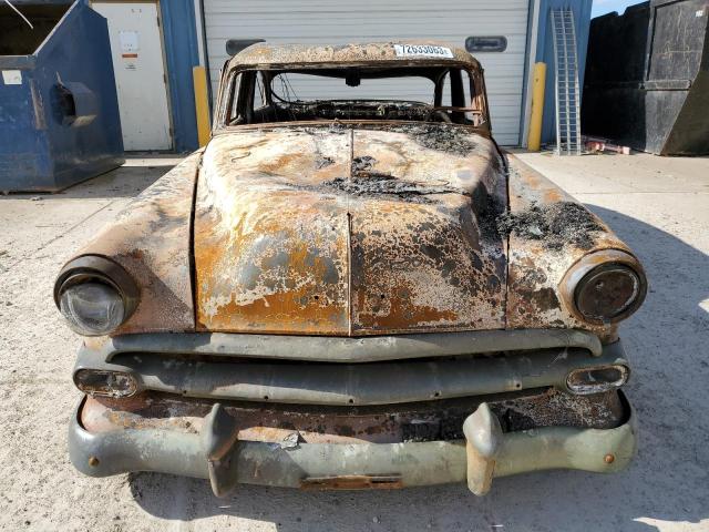 B54J145421 - 1954 CHEVROLET BEL AIR BURN photo 5