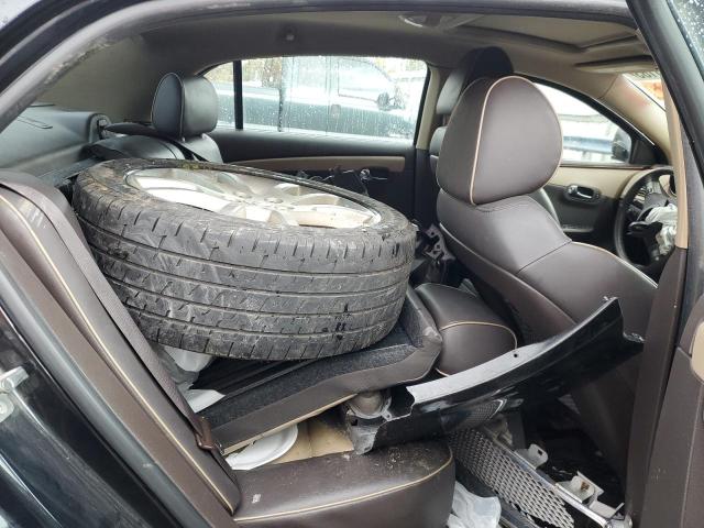1G1ZG5E74CF179336 - 2012 CHEVROLET MALIBU LTZ შავი ფოტო 10
