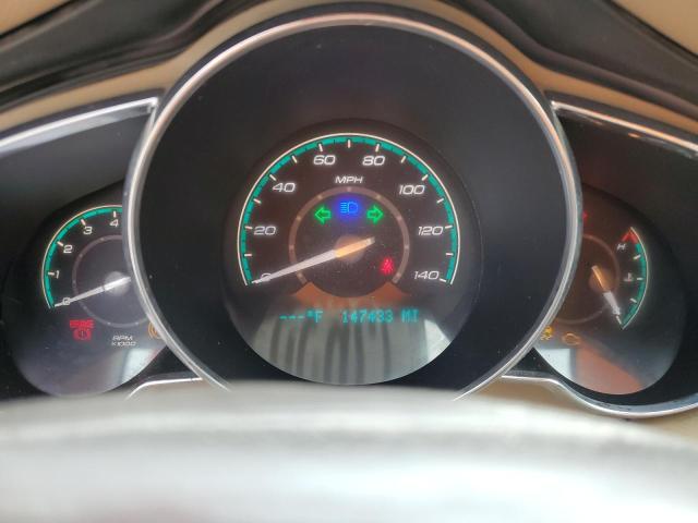 1G1ZG5E74CF179336 - 2012 CHEVROLET MALIBU LTZ შავი ფოტო 9