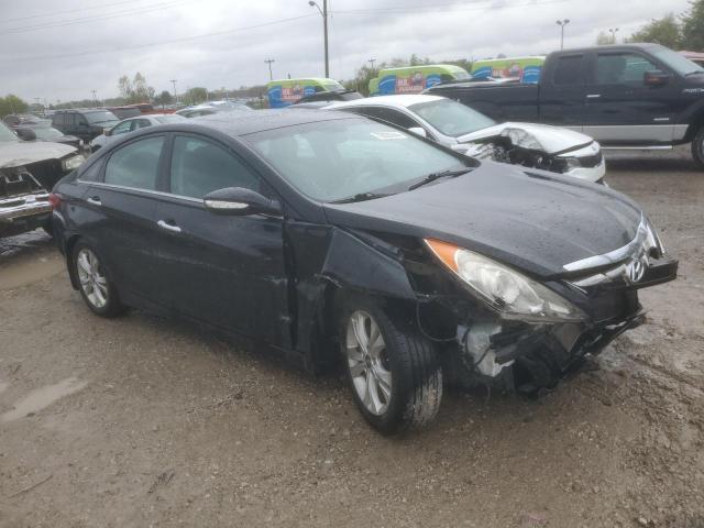 5NPEC4AC4DH653257 - 2013 HYUNDAI SONATA SE BLACK photo 4