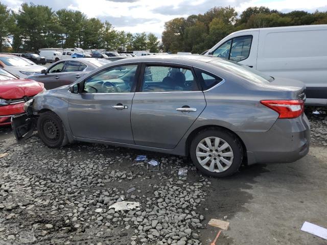 3N1AB7AP8HY280547 - 2017 NISSAN SENTRA S GRAY photo 2