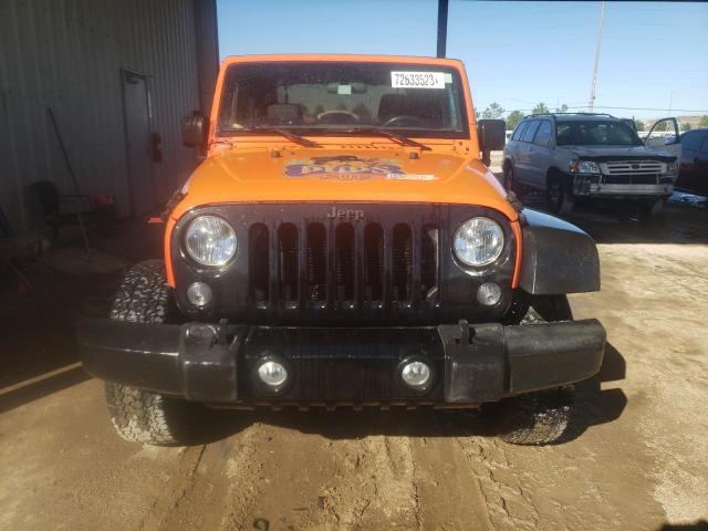 1C4AJWAG6FL655075 - 2015 JEEP WRANGLER SPORT ORANGE photo 5