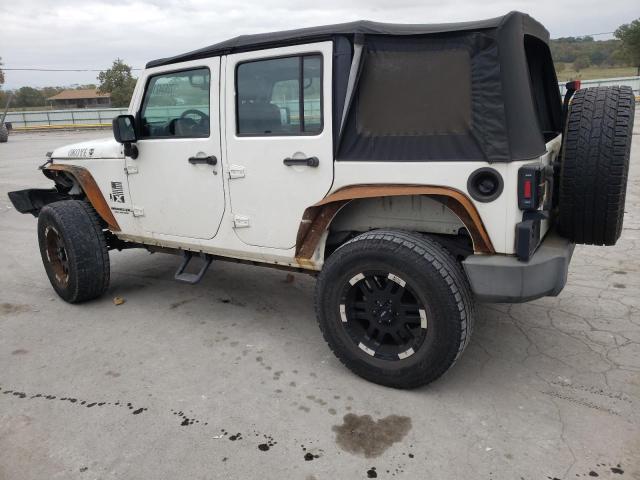 1J4GB39149L718520 - 2009 JEEP WRANGLER U X WHITE photo 2