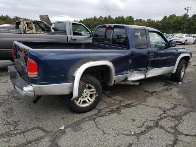 1D7HL42XX3S326785 - 2003 DODGE DAKOTA SLT BLUE photo 3