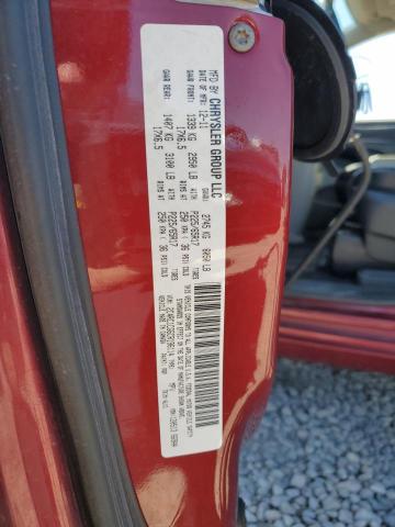 2C4RC1CG6CR196114 - 2012 CHRYSLER TOWN & COU TOURING L MAROON photo 14