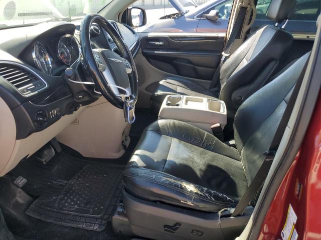 2C4RC1CG6CR196114 - 2012 CHRYSLER TOWN & COU TOURING L MAROON photo 7