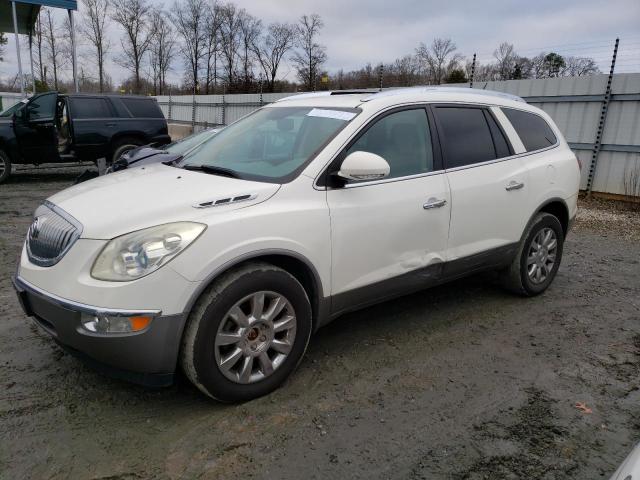 5GAKRBED7BJ245401 - 2011 BUICK ENCLAVE CXL WHITE photo 1