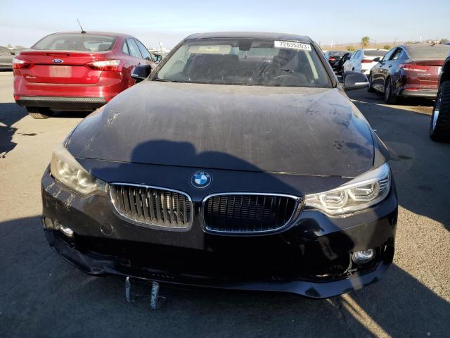 WBA3N7C5XFK222585 - 2015 BMW 428 I BLACK photo 5