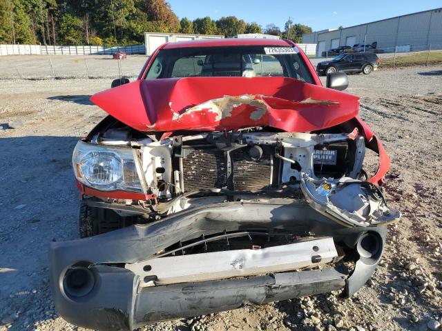 5TENX22N06Z196391 - 2006 TOYOTA TACOMA RED photo 5