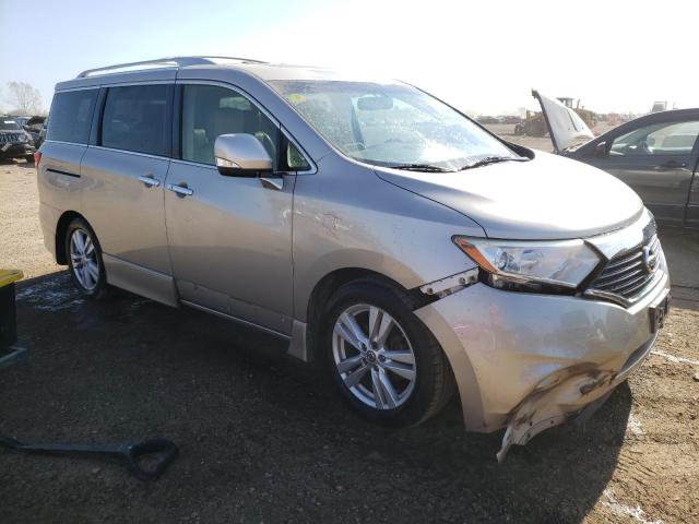 JN8AE2KP7C9043461 - 2012 NISSAN QUEST S BEIGE photo 4