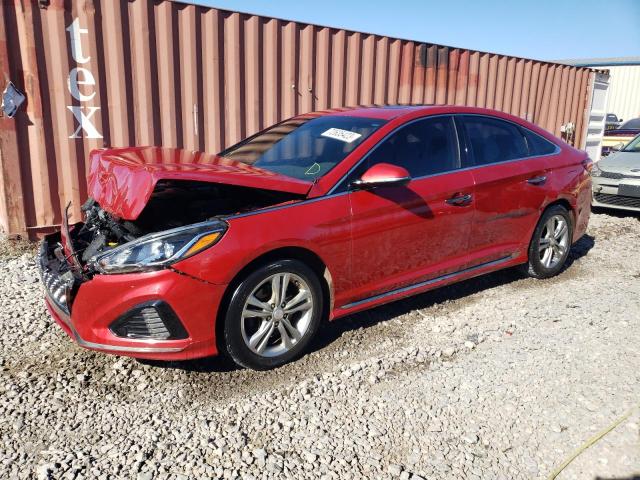 5NPE34AF0JH691607 - 2018 HYUNDAI SONATA SPORT RED photo 1