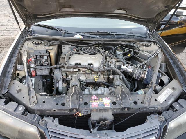 2G1WF52E339331186 - 2003 CHEVROLET IMPALA BLACK photo 11