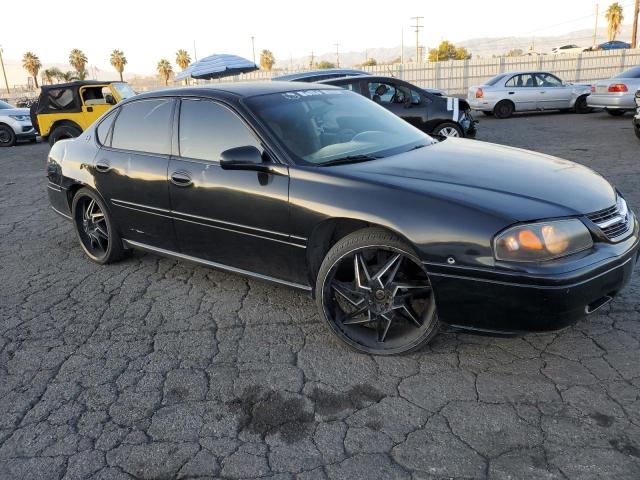 2G1WF52E339331186 - 2003 CHEVROLET IMPALA BLACK photo 4