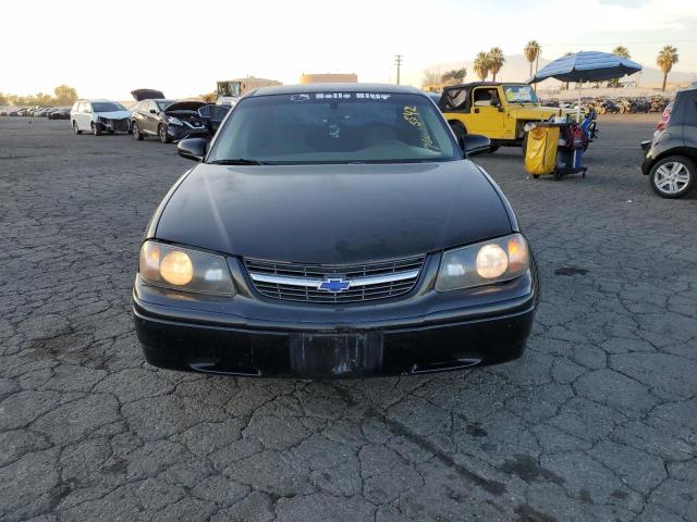 2G1WF52E339331186 - 2003 CHEVROLET IMPALA BLACK photo 5