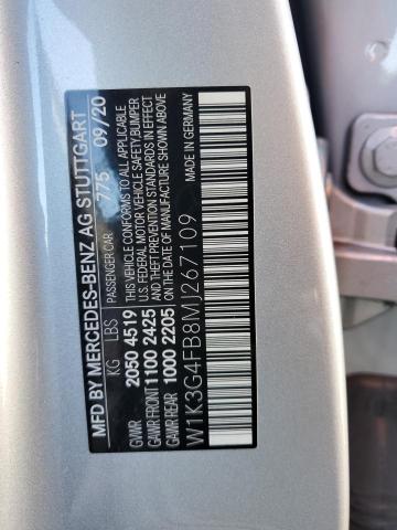 W1K3G4FB8MJ267109 - 2021 MERCEDES-BENZ A 220 4MATIC SILVER photo 12