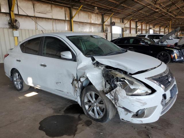 3N1CN7AP7FL807830 - 2015 NISSAN VERSA S WHITE photo 4