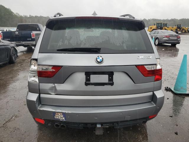 WBXPC93457WF28493 - 2007 BMW X3 3.0SI SILVER photo 6