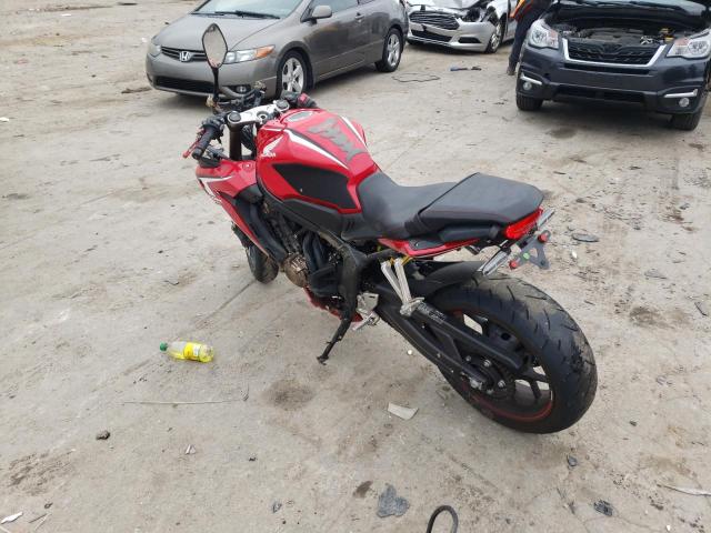 MLHRH0154L5100326 - 2020 HONDA CBR650 RA RED photo 3