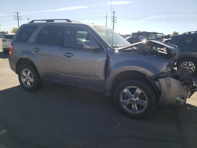 1FMCU94178KE47638 - 2008 FORD ESCAPE LIMITED GRAY photo 4