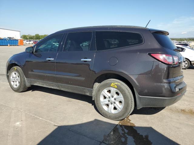 1GNKRFKD8HJ154924 - 2017 CHEVROLET TRAVERSE LS BROWN photo 2