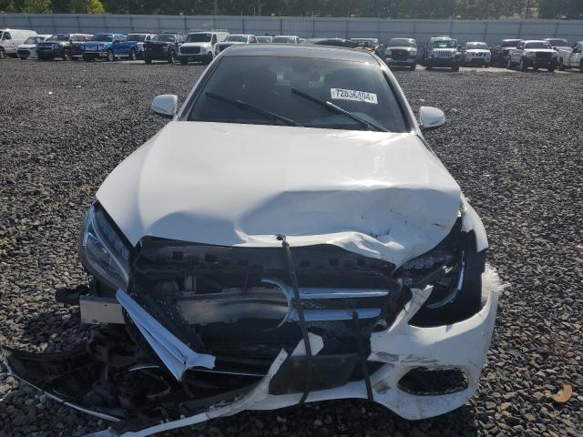 55SWF4JB9FU088653 - 2015 MERCEDES-BENZ C 300 WHITE photo 5