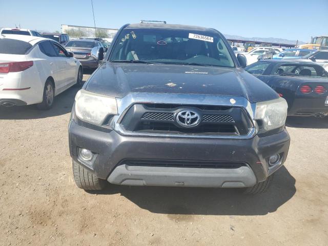 3TMJU4GN9DM146675 - 2013 TOYOTA TACOMA DOUBLE CAB PRERUNNER GRAY photo 5