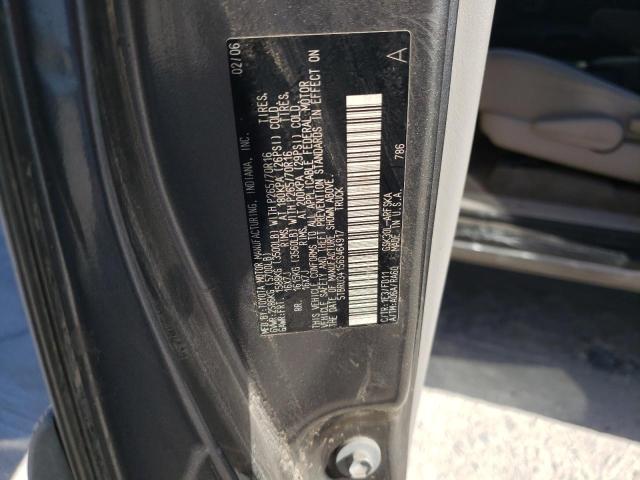 5TBRU34156S464917 - 2006 TOYOTA TUNDRA ACCESS CAB SR5 BROWN photo 12