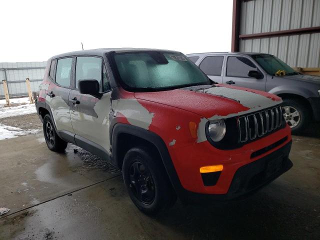 ZACNJDAB0MPN29018 - 2021 JEEP RENEGADE SPORT Սպիտակ լուսանկար 4
