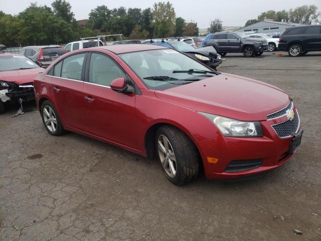 1G1PE5SB2D7270770 - 2013 CHEVROLET CRUZE LT MAROON photo 4