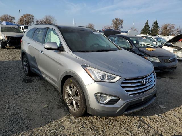 KM8SRDHF1FU092425 - 2015 HYUNDAI SANTA FE GLS SILVER photo 4