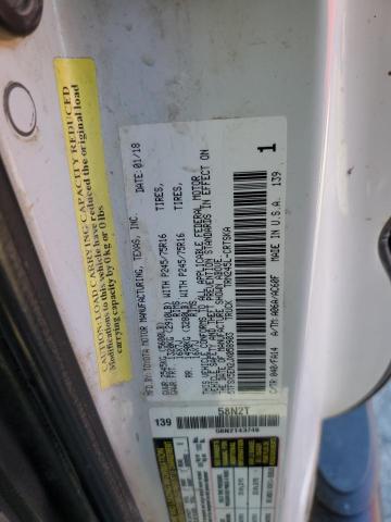 5TFSX5EN2JX058903 - 2018 TOYOTA TACOMA ACCESS CAB Ақ фото 12