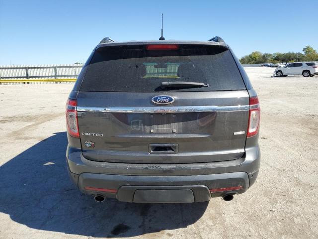 1FM5K8F8XFGB24784 - 2015 FORD EXPLORER LIMITED SILVER photo 6