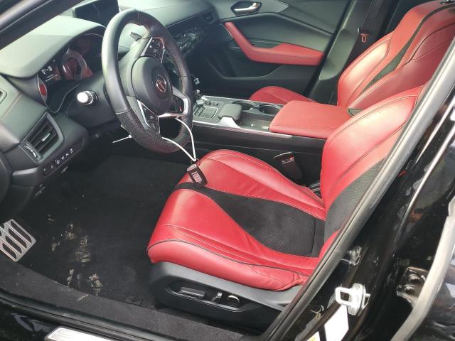 19UUB6F51NA800178 - 2022 ACURA TLX TECH A BLACK photo 7