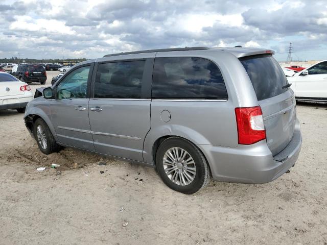 2C4RC1CG6DR807972 - 2013 CHRYSLER TOWN & COU TOURING L SILVER photo 2