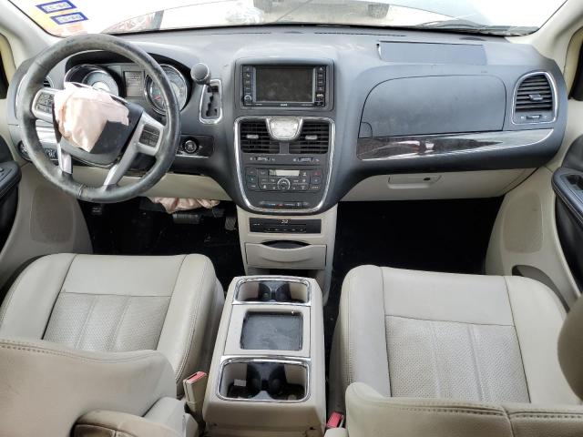 2C4RC1CG6DR807972 - 2013 CHRYSLER TOWN & COU TOURING L SILVER photo 8