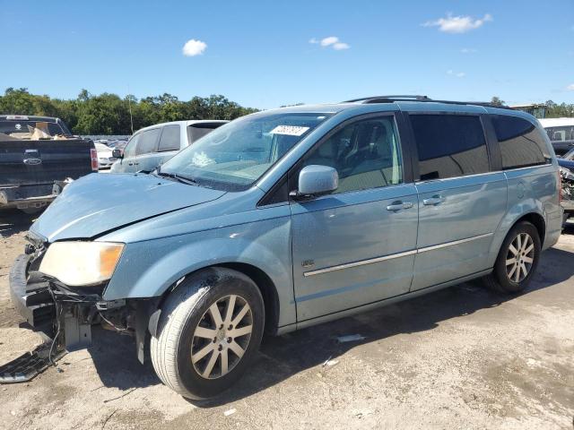 2A8HR54129R629425 - 2009 CHRYSLER TOWN & COU TOURING BLUE photo 1