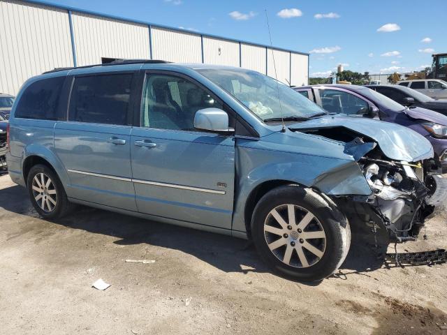 2A8HR54129R629425 - 2009 CHRYSLER TOWN & COU TOURING BLUE photo 4